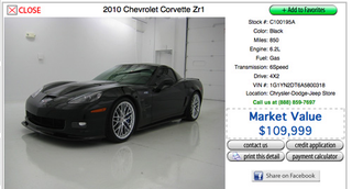Illustration for article titled Dealership Employee Records Himself Beating On A Corvette ZR1